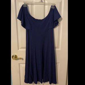 Torrid off the shoulder dress